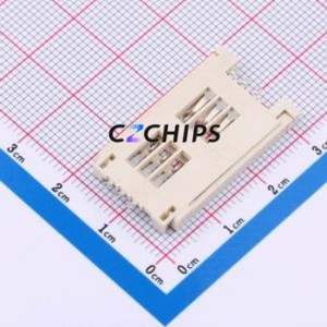 C7012-01 SIM Card Connector SMD Connector ( Body Max Height: 3mm ) - Product Image 2