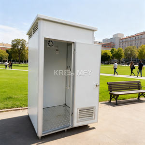 Salle de bain mobile préfabriquée pour le camping, caravane de voyage avec toilettes - Product Image 2