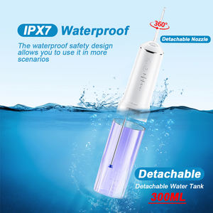 Waterflosser Draagbare Orale Irrigator Tandheelkundige Irrigator Elektrische Water Flosser Tanden Reinigen Draadloze UV-Waterfloss Ipx7 300Ml - Product Image 3