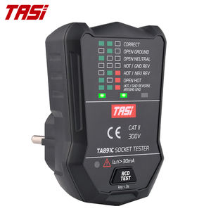TASI TA891C 175V~250V Voltage <strong>Tester</strong> with Indicator <strong>RCD</strong> GFCI <strong>Tester</strong> EU/US/UK Plug European Socket <strong>Tester</strong> - Product Image 3