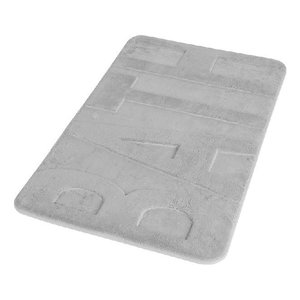 Tapis de bain MEMORY gris (75x45cm) TABA4575GR - Product Image 1