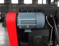 Scie à ruban oblique semi-CNC H1-50/70S, norme CE, pour la découpe de métaux, machine à scier à ruban à engrenages