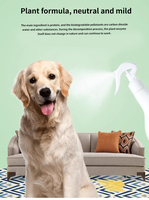 Éliminateur d'odeurs pour animaux de compagnie écologique et non toxique, puissant contre les odeurs de chien et de chat, pour tapis, meubles, sols intérieurs et extérieurs, parfum citron