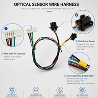 Kabel Rakitan Terminal Kabel Harness JST XH 2.54mm 10-Pin dengan Housing Nylon Putih dan Kawat Tembaga Murni untuk Papan Sirkuit Kontrol PCB