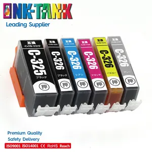 Ink-Tank BCI-325 BCI 325 326 320 bci326 BCI-320 cao cấp tương thích Phun Ink Cartridge Đối với Canon mg6230 ip4830 ix6530 máy in