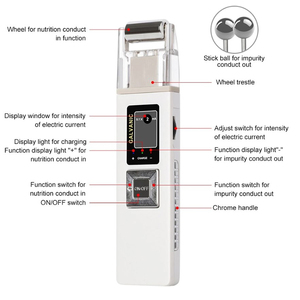 Dispositivo de rejuvenecimiento que aprieta las líneas finas firmes Cuidado DE LA PIEL Inalámbrico Reduce las arrugas Máquina Belleza Rodillo de elevación facial galvánico - Product Image 5