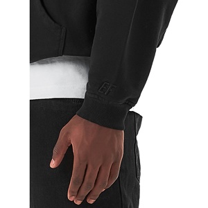 Sweat à capuche 500gsm de haute qualité pour hommes polaire française lourde à l'intérieur ODM approvisionnement bouffée impression en gros - Product Image 4