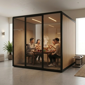 Cabina <span class=keywords><strong>de</strong></span> Lectura Insonorizada para el Hogar, Mini Cabina <span class=keywords><strong>de</strong></span> Estudio Silenciosa para Interiores - Product Image 5