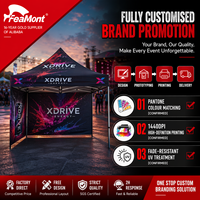 Carpa Personalizada FEAMONT para Vendedores, Carpa para Mercado al Aire Libre, Toldo Plegable para Puesto de Mercado, Feria Comercial, Proveedor OEM ODM