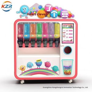 Distributeur automatique intelligent de chocolats et bonbons, machine commerciale en libre-service à code QR, machine à bonbons Happy Color - Product Image 4