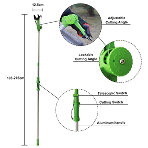 Vertak Kính thiên văn Hướng dẫn sử dụng thêm dài đạt cực cắt có thể thu vào dài xử lý <span class=keywords><strong>pruner</strong></span> mở rộng cực <span class=keywords><strong>pruner</strong></span> với đầu cắt - Product Image 4