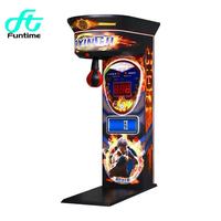 Machine de boxe à monnayeur pour centre de divertissement et salle de jeux, jeu d'arcade de test de force