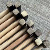Marteau à estamper Aoneisi en alliage de titane argenté pour la production artisanale de textures DIY