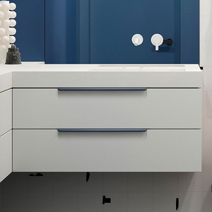 Morandi Invisible Aluminum Alloy Handle for Cabinets Drawers Simple Design for Kitchen Dresser Bedroom Bathroom Living Room - Product Image 5