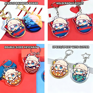 Portachiavi Personalizzati con Cordino, Ciondoli per Zaini, Idoli KPOP, Portachiavi Creativi con Cordino Lungo, Ciondolo in Acrilico - Product Image 5