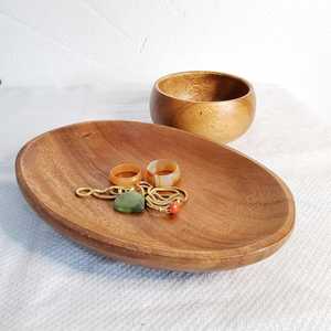 ถาดไม้ทำด้วยมือสำหรับเสิร์ฟเครื่องดื่มหรือของตกแต่งอาหารเหมาะสำหรับโต๊ะอาหารในห้องครัวหรือใช้ในบ้านแบบชนบท - Product Image 5