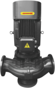 ปั๊มน้ำเสียแบบแนวตั้งชนิดไม่กั้นอุดตัน รุ่น GW Pipeline Sewage Pump สำหรับโรงบำบัดน้ำเสีย ปั๊มแรงดันสูง - Product Image 2
