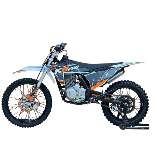 Electric & Kick Start 14KW High Power 250cc Off-Road Gasoline Motorcycle KAYO K2 Pro