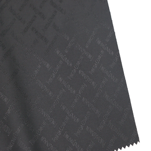 ผ้าซับในโพลีเอสเตอร์ 100% ลายโลโก้แบบจาการ์ด สำหรับกระเป๋าถือ - Product Image 6