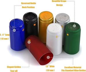 ปลอกหดความร้อน PVC - ปลอกหดสำหรับขวดไวน์ ปลอกใสสำหรับจุกขวด สำหรับมืออาชีพ โรงหมักไวน์ และใช้ในบ้าน - Product Image 5