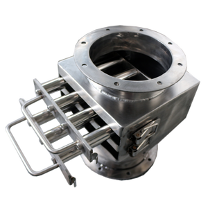 Séparateur magnétique permanent à grille de tiroir personnalisable 12000GS, aimant NdFeB, capacité 300-20000kg/h, 1 à 6 couches, pour l'industrie chimique - Product Image 1