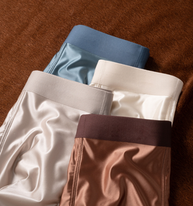 Ropa Interior Masculina de Seda, Bóxers de Nailon para Hombre, Bóxers de Satén para Hombre - Product Image 4