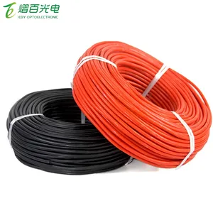 실리콘 단일 코어 고전압 와이어 AWG 30 40 0 70 00 0 00KV M 가격 3AWG AWG 고전압 자동차 점화 와이어