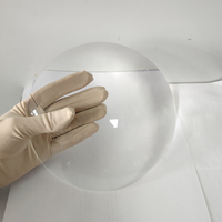 Dia 162mm Plano Convex Lens Optical Glass Large Size Lens Multi Layer Coated AR Custom OEM ODM for Telescope Optics Instruments