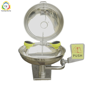China Brand Yuexiang 304 Acero inoxidable con cubierta antipolvo <span class=keywords><strong>Lavaojos</strong></span> <span class=keywords><strong>de</strong></span> <span class=keywords><strong>emergencia</strong></span> portátil para uso industrial y <span class=keywords><strong>de</strong></span> laboratorio - Product Image 4