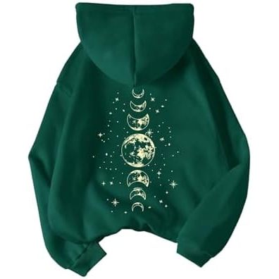 Lune vert foncé