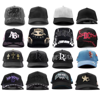 Gorra de Béisbol de Gamuza de 5 Paneles Calidad 100% Original Modelo Nuevo OEM ODM X El Mago Gorras de Béisbol Personalizadas Gorras con Barba Dorada