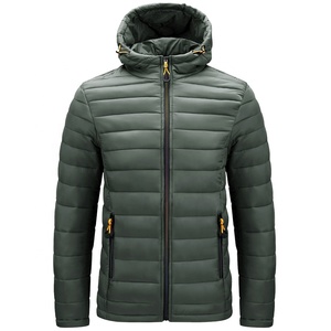Latest Custom Logo <strong>Plus</strong> <strong>Size</strong> <strong>Light</strong> <strong>Weight</strong> Polyester Outdoor Winter Coat Reversible Mens Puffer Down <strong>Jackets</strong> for Man - Product Image 5