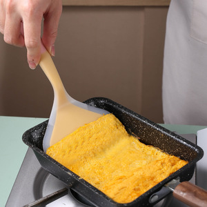 <b>Silicone</b> Spatula Set For <b>Baking</b> Cooking Flexible Nonstick Heat Resistant With Anti Slip Handle For Pancakes Stir Fry Eggs - Product Image 2