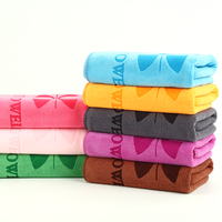 Serviette en microfibre douce en microfibre de haute qualité à séchage rapide absorbant logo personnalisé SPA Serviette de bain de plage Serviette de sport