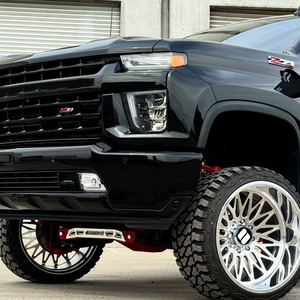 SY-09103 H Type Off-Road Gesmede Velgen Chroom Afwerking 6*139.7 18 19 20 21 22 24 26 Inch Gesmede Aluminium Lichtmetalen Velgen voor Trucks - Product Image 4