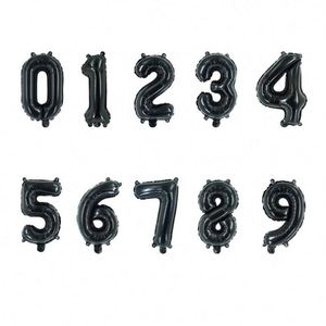 Globos de Número Metalizados de 16 Pulgadas en Varios Colores para Decoración de Fiestas, Precio al por Mayor - Product Image 5