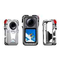 Cage métallique X6 pour accessoires d'appareil photo Insta360 X6, boîtier de protection en alliage d'aluminium, cadre de dissipation thermique