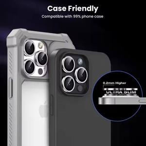 ฟิล์มกระจกเลนส์กล้อง HD Eagle Eye แบบกำหนดเองสำหรับ iPhone 15 16 Pro Max ป้องกันรอยขีดข่วน เคลือบด้วยไฟฟ้า ป้องกันเลนส์กล้องด้านหลัง - Product Image 5