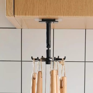 New Multifunctional Six-Claw Self-adhesive <strong>Hook</strong> 360 Degrees Wall Mounted Top <strong>Hanging</strong> <strong>Hooks</strong> <strong>for</strong> <strong>Hanging</strong> Kitchenware - Product Image 3