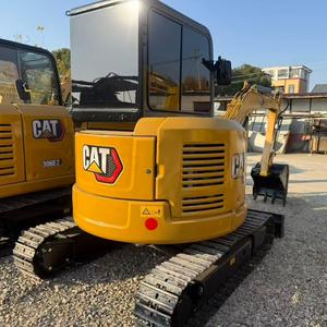 Mini-excavatrice d'occasion CAT303.5E, petite machinerie CAT 303.5 d'origine pour la culture agricole et la rénovation de jardins, compétitive - Product Image 4