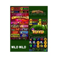 Combo Link 5A Halloween Party Horse Racing Multi Game Vertical Taiwan Arc One Red Game Board Prix usine pour Machine d'amusement
