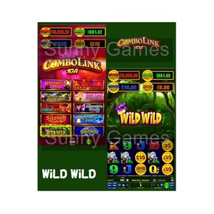 Combo Link 5A Fiesta de Halloween Carreras de caballos Multi juego Vertical Taiwan Arc One Red Game Board Precio de fábrica para máquina de entretenimiento - Product Image 3