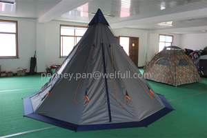 Venta al por mayor al aire libre Camping impermeable grande 6 personas <span class=keywords><strong>Tipi</strong></span> <span class=keywords><strong>tipi</strong></span> tienda <span class=keywords><strong>para</strong></span> <span class=keywords><strong>adultos</strong></span> - Product Image 3