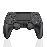 Manette Sans Fil Double Choc YLW Originale Noire BT pour PC, Joysticks et Manettes de Jeu pour Contrôleur PS4