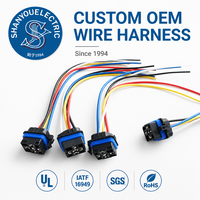 Relay Otomatis Tahan Air JD2912 12v 240v 40a 45a 110v 220v 380v 240v 4 Pin 5 Pin Set Soket Relay Kabel Harness