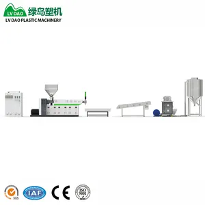 Granules Making Machine Recycling Machine Waste Plastic Plant for PP PE Recycling Production Line 450KG/H