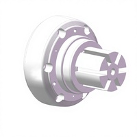 Mandrin de serrage en caoutchouc à trou aveugle extensible JPT212-230, serrage 50-80 mm, précision de répétition 0,01 mm, pour tour CNC