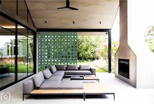 Fenêtre de jardin Céramique de couleur Carrelage mural en mosaïque de luxe - Product Image 4