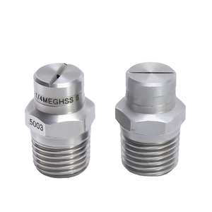 גבוהה לחץ 9502 <span class=keywords><strong>Vee</strong></span> <span class=keywords><strong>Jet</strong></span> מים תרסיס 1/4 NPT תעשייתי זרבובית אוהד שטוח - Product Image 6