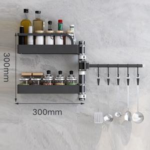 Ziye — étagère murale de <span class=keywords><strong>cuisine</strong></span> en ville de chao, à 3 niveaux, support rotatif à 360 degrés en acier inoxydable, multifonctionnel - Product Image 4